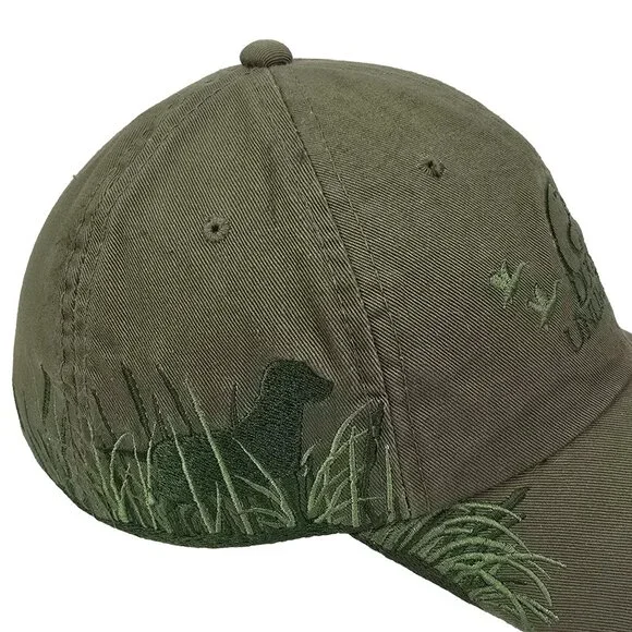 Ducks Unlimited DU Leader Hat Hunting Cap Retriever Olive Green Adjustable OSFM - Picture 3 of 7